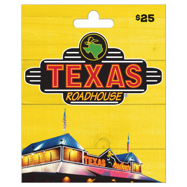 Texas Roadhouse $25 Gift Card –The Perfect Experience!